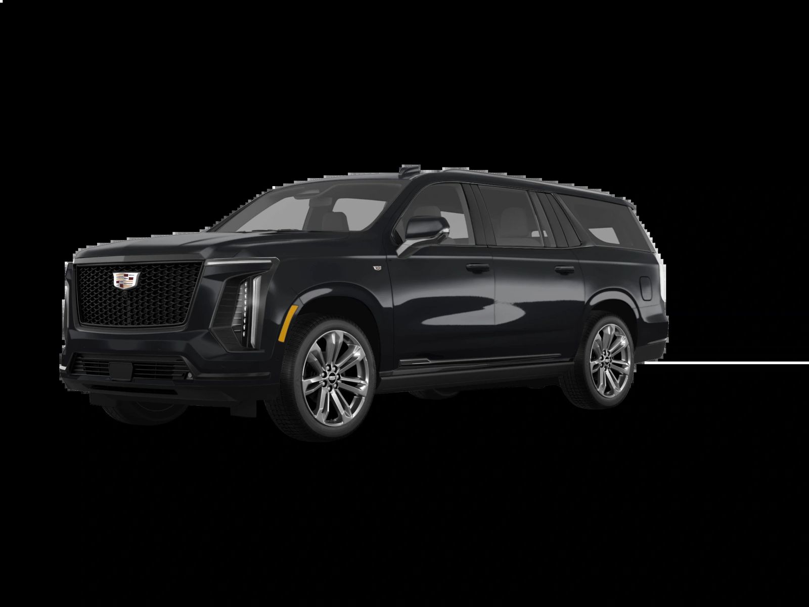Luxury SUV ready for private chauffeur service in Montreal